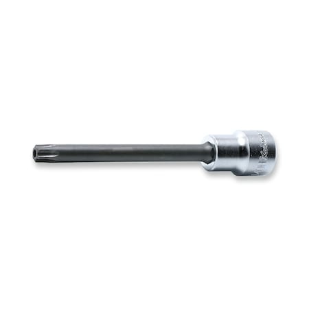 Ko-Ken Bit Socket TORX T25H Tamper Resistant 100mm Round shank 3/8 Sq. Drive 3025.100R-T25H